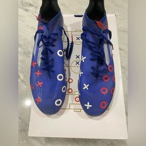 Adidas X Speedflow .1 FG 11/11 blue/white/red size 9 1/2